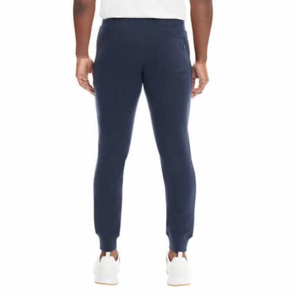NWT Men's Hurley Soft Terry Jogger Sweatpants Size L Midnight Blue $60 AA42 - Picture 2 of 4